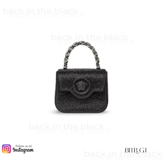 Versace Bolso baguette de Cuero