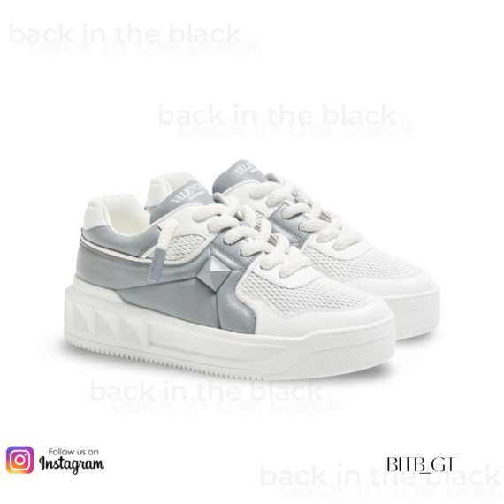 Zapatilla Deportiva One Stud Xl De Caña Baja De Cuero Napa Perforado