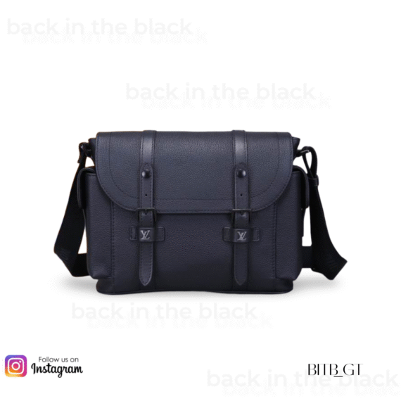 LOUIS VUITTON Taurillon Christopher Messenger