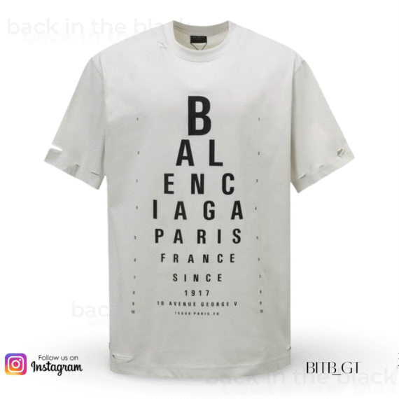 Balenciaga logo print