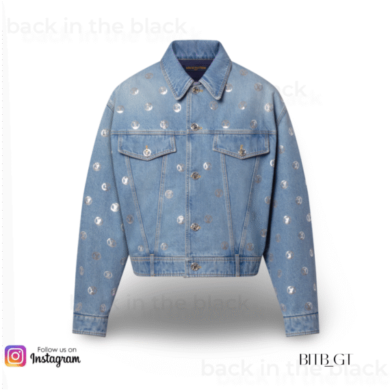 chaqueta vaquera con lentejuelas Louis Vuitton
