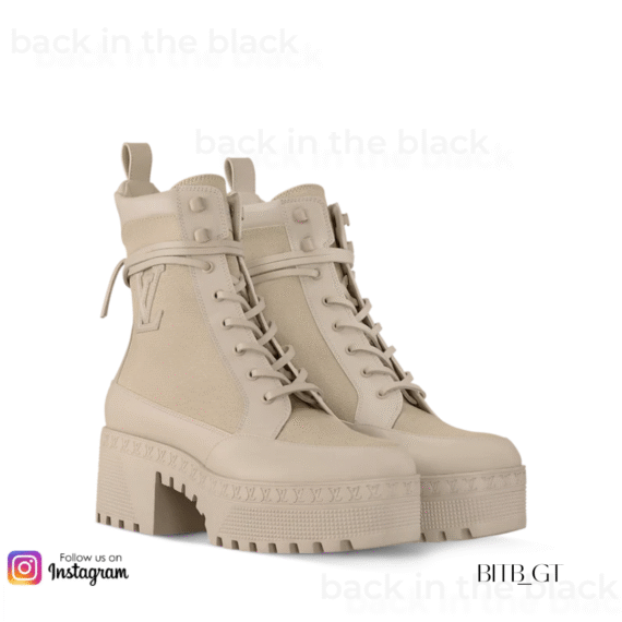 botas de desierto con plataforma Laureate de Louis Vuitton