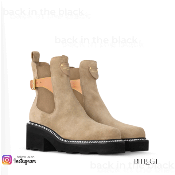 botas de tobillo Beaubourg de Louis Vuitton